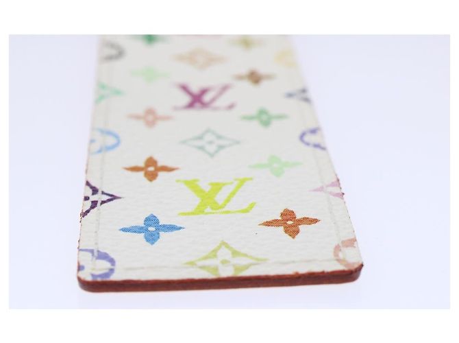 LOUIS VUITTON Monogram Multicolor Mark Page Kadu Bookmark M99196 LV Auth 51099 White - view 8