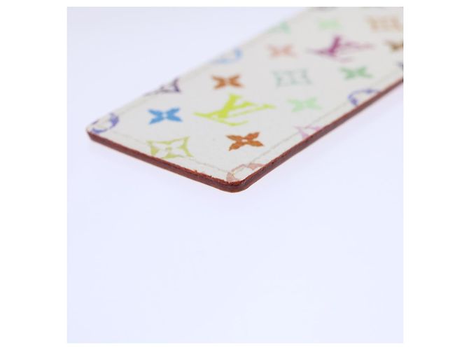 LOUIS VUITTON Monogram Multicolor Mark Page Kadu Bookmark M99196 LV Auth 51099 White - view 9