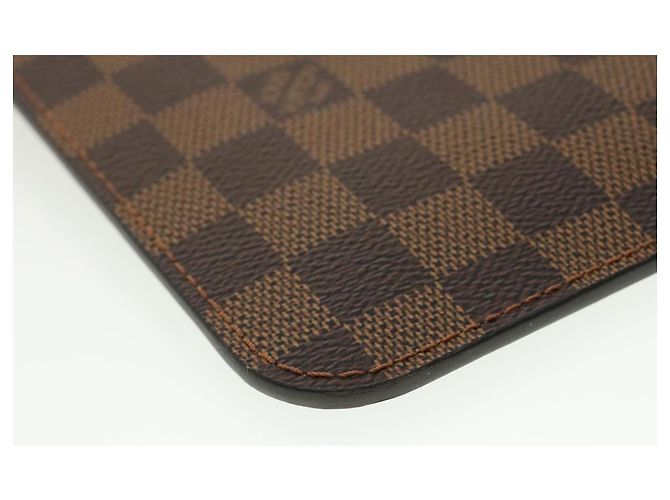 LOUIS VUITTON Damier Ebene Neverfull MM Pouch Accessory Pouch LV Auth am4185 - view 10