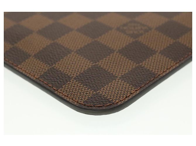 LOUIS VUITTON Damier Ebene Neverfull MM Pouch Accessory Pouch LV Auth am4185 - view 11
