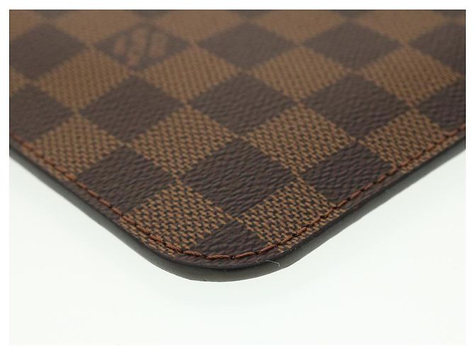 LOUIS VUITTON Damier Ebene Neverfull MM Pouch Accessory Pouch LV Auth am4185 - view 12
