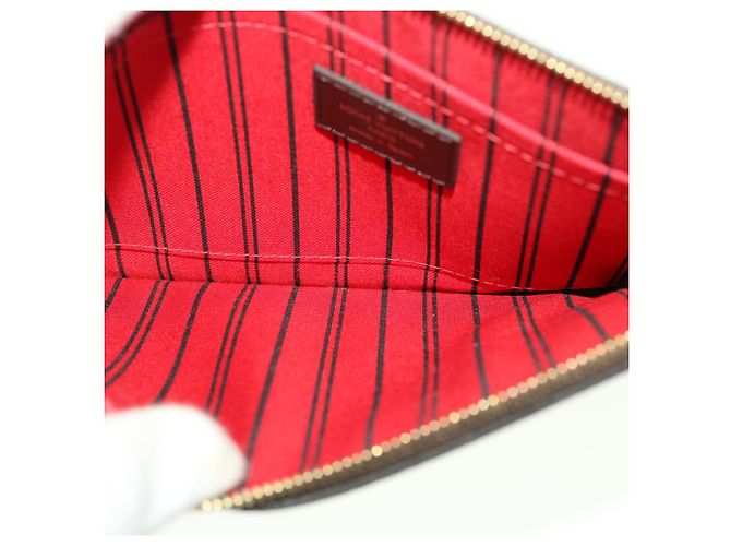 LOUIS VUITTON Damier Ebene Neverfull MM Pouch Accessory Pouch LV Auth am4185 - view 15