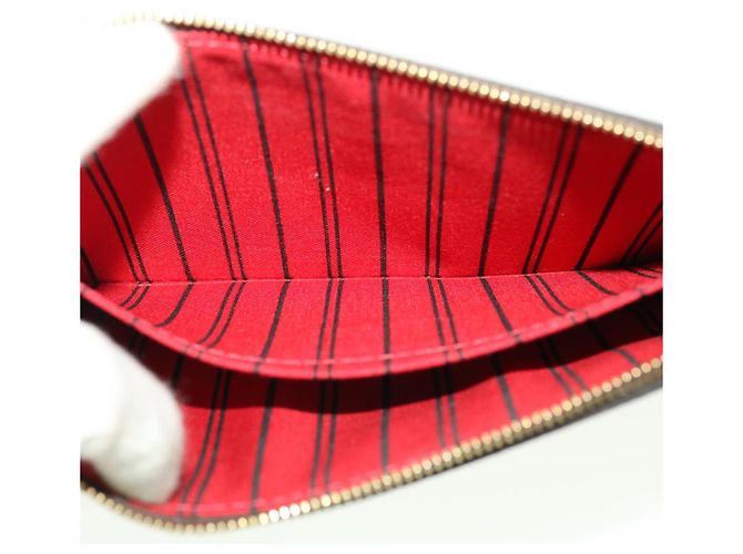 LOUIS VUITTON Damier Ebene Neverfull MM Pouch Accessory Pouch LV Auth am4185 - view 18