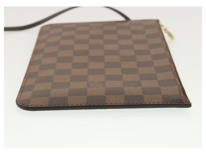 LOUIS VUITTON Damier Ebene Neverfull MM Pouch Accessory Pouch LV Auth am4185 - view 4