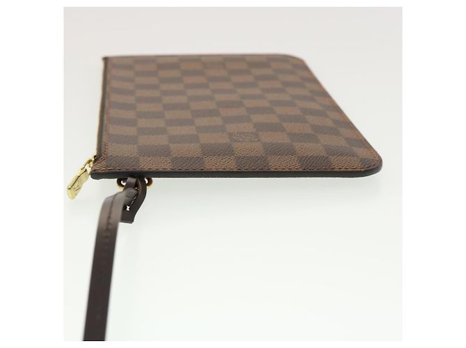 LOUIS VUITTON Damier Ebene Neverfull MM Pouch Accessory Pouch LV Auth am4185 - view 5