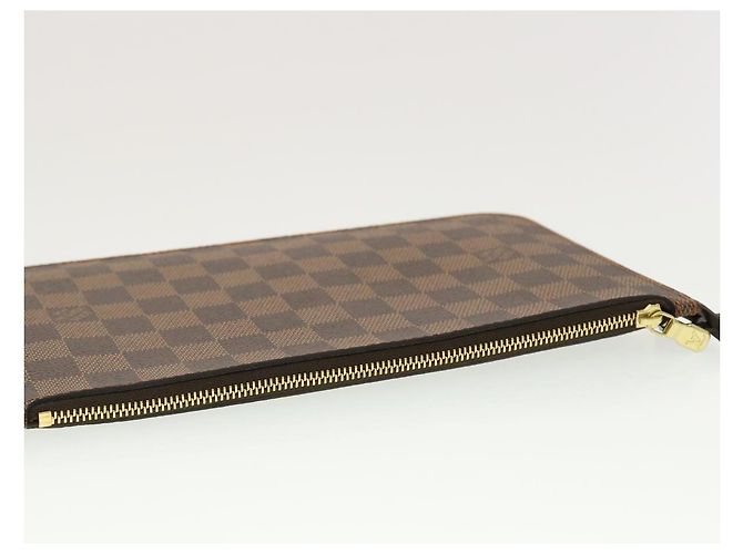 LOUIS VUITTON Damier Ebene Neverfull MM Pouch Accessory Pouch LV Auth am4185 - view 6