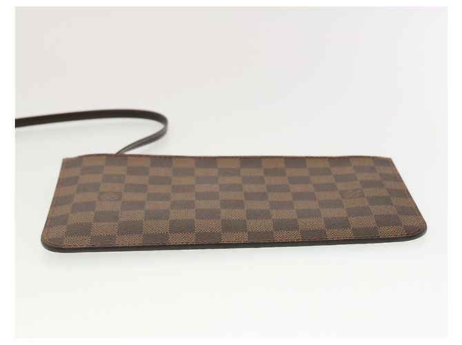 LOUIS VUITTON Damier Ebene Neverfull MM Pouch Accessory Pouch LV Auth am4185 - view 8