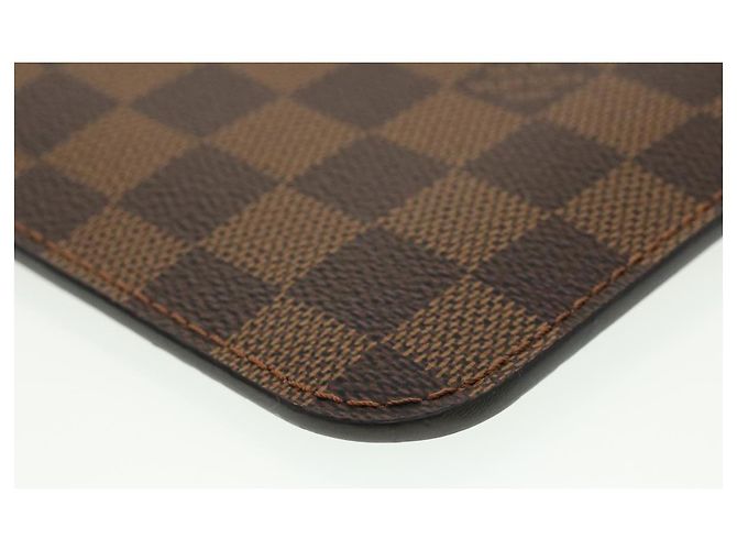 LOUIS VUITTON Damier Ebene Neverfull MM Pouch Accessory Pouch LV Auth am4185 - view 9