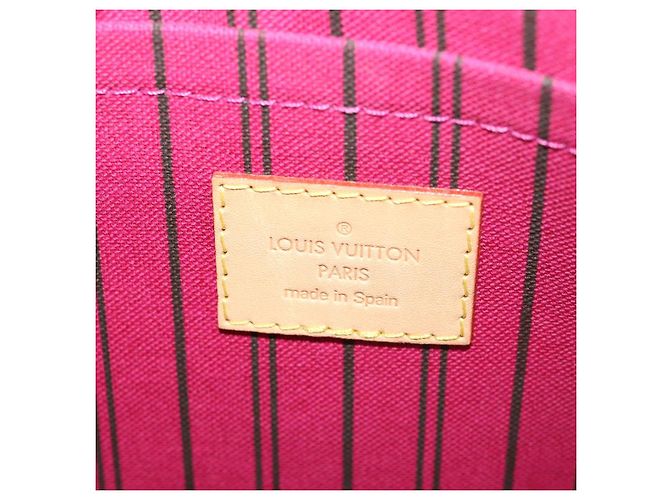 Estuche LOUIS VUITTON Monogram Neverfull MM Estuche para accesorios LV Auth am4110 Monograma - vista 14