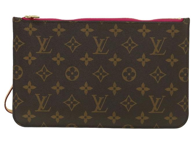 Estuche LOUIS VUITTON Monogram Neverfull MM Estuche para accesorios LV Auth am4110 Monograma - vista 2