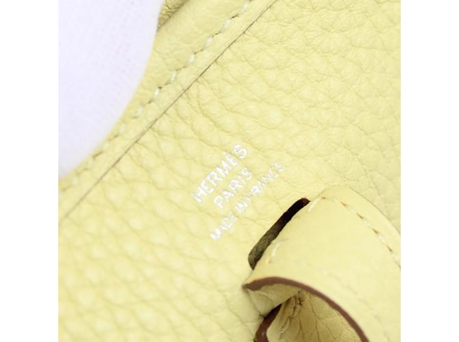 Hermès HERMES Sacs à main Mini Evelyne Jaune - vue 7