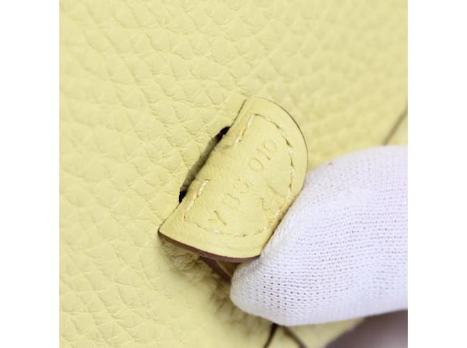 Hermès HERMES Sacs à main Mini Evelyne Jaune - vue 8