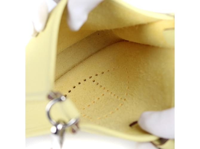 Hermès HERMES Sacs à main Mini Evelyne Jaune - vue 9