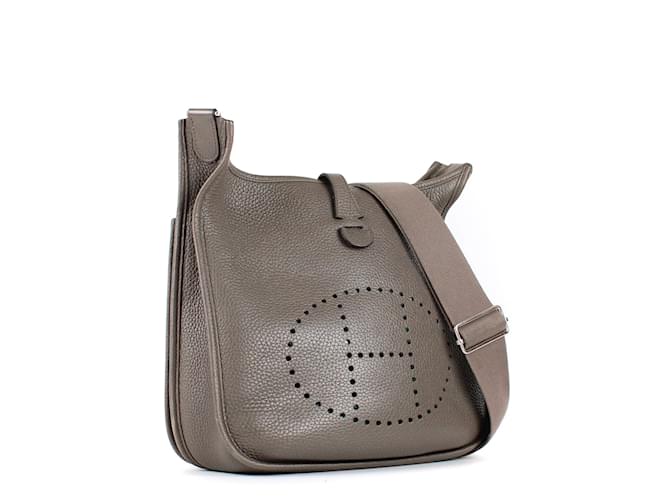 Hermès HERMES Sacs à main Evelyne Gris - vue 2