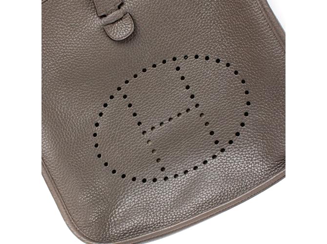 Hermès HERMES Sacs à main Evelyne Gris - vue 5