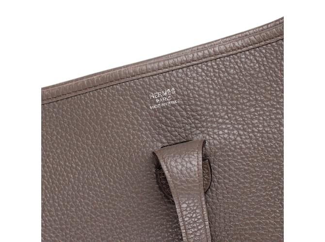 Hermès HERMES Sacs à main Evelyne Gris - vue 8