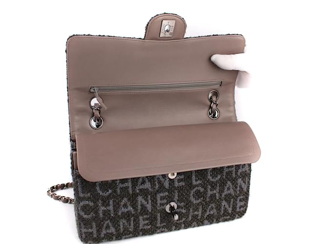 CHANEL Sacs à main Intemporels/classique Gris - vue 9