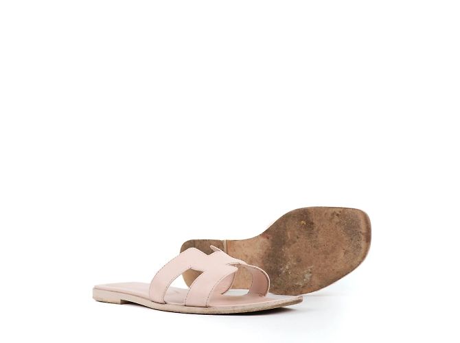 Hermès HERMES Sandali Oran Rosa - vista 2