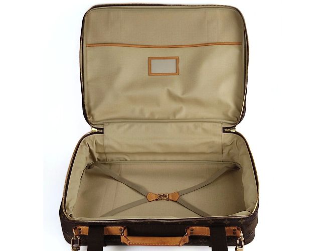Louis Vuitton Valigia Louis Vuitton Satellite 50 monogramma con tracolla Marrone - vista 7