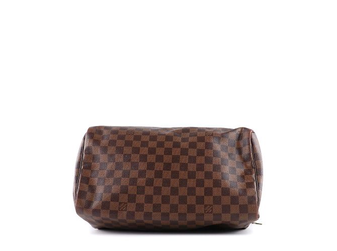 LOUIS VUITTON Sacs à main Speedy Marron - vue 4