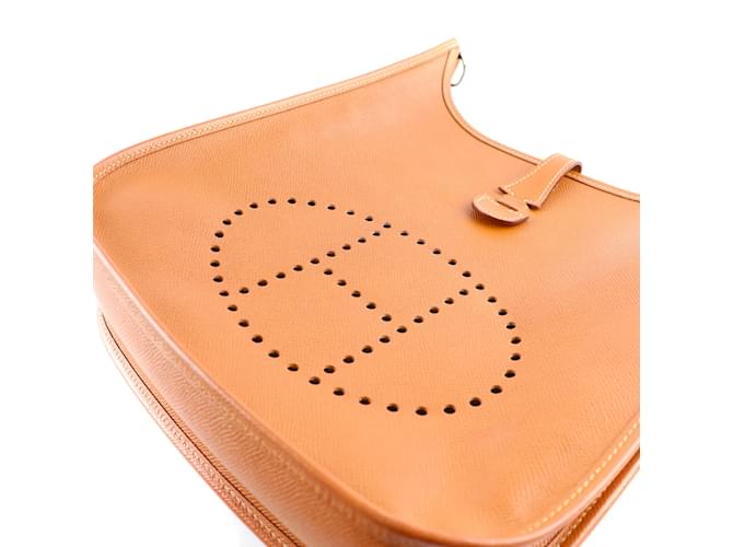 Hermès HERMES Sacs à main Evelyne Marron - vue 4