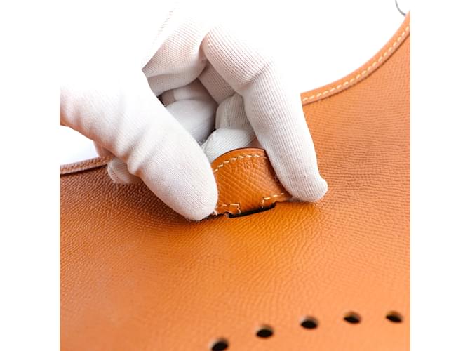 Hermès HERMES Sacs à main Evelyne Marron - vue 8