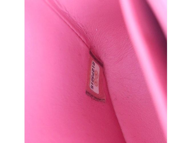 CHANEL Sacs à main Intemporels/classique Rose - vue 12