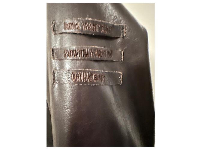 Oakwood Lederjacke Dunkelbraun - Ansicht 4