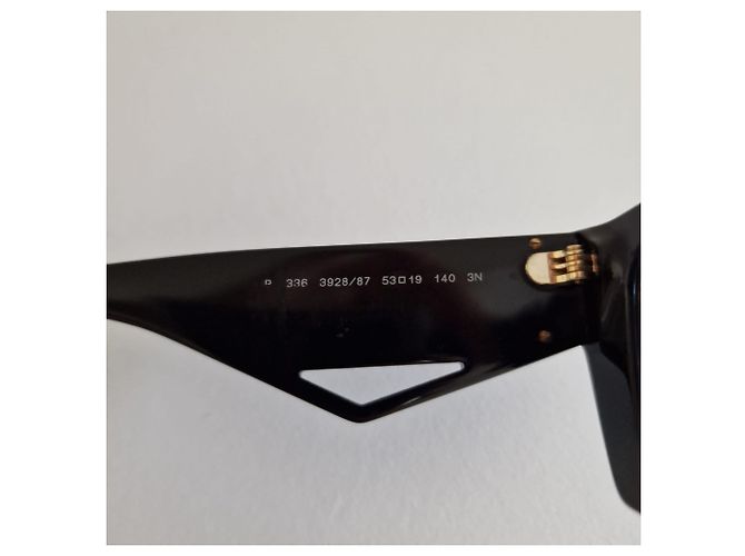 Gafas de sol Burberry negras de plástico Negro - vista 5