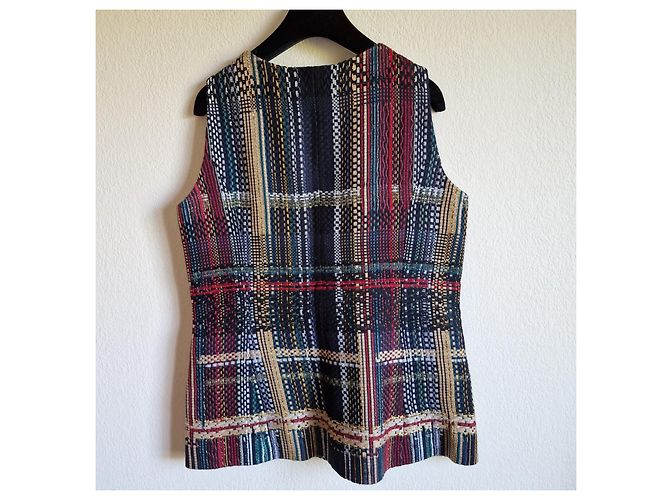 Chaleco sin mangas Chanel de tweed - vista 3