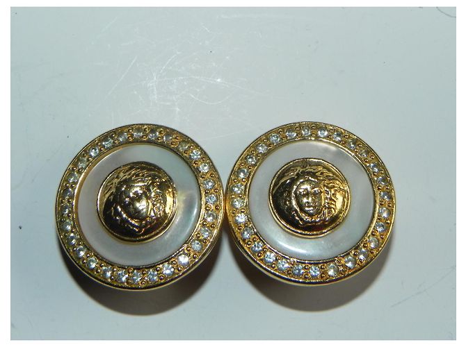 Orecchini a clip di Gianni Versace D'oro - vista 5