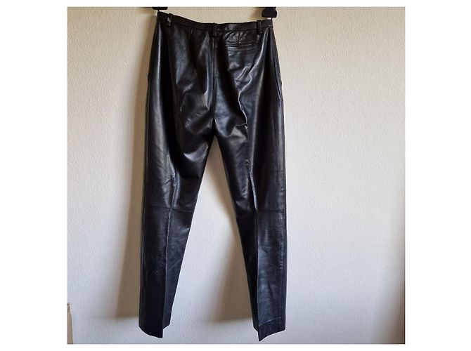 Prada Lederhose Schwarz - Ansicht 3