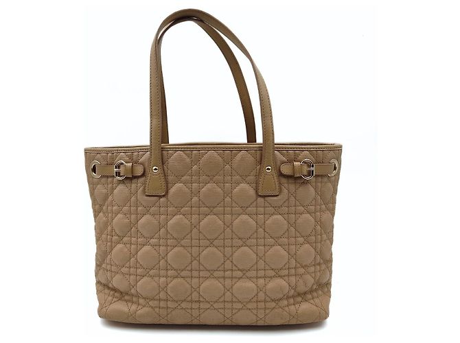 Borsa a tracolla Panarea beige di Christian Dior - vista 3