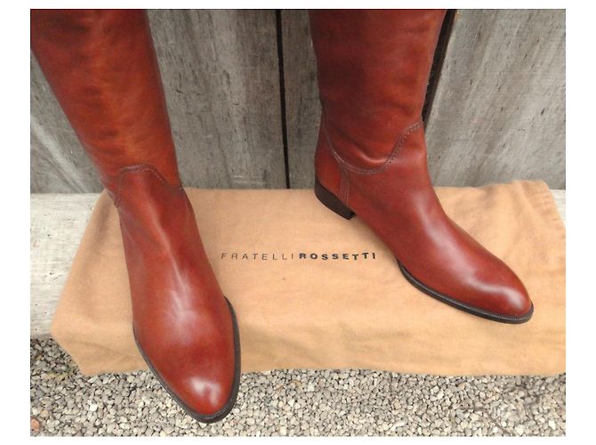 Fratelli Rosseti Fratelli Rossetti P-Stiefel 39,5 neue Bedingung Braun - Ansicht 2