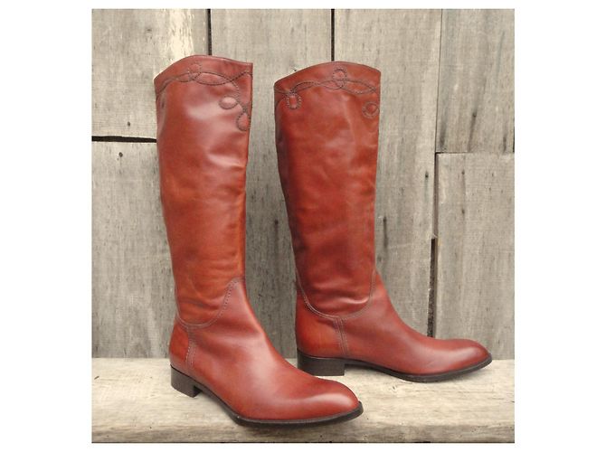 Fratelli Rosseti Fratelli Rossetti P-Stiefel 39,5 neue Bedingung Braun - Ansicht 3