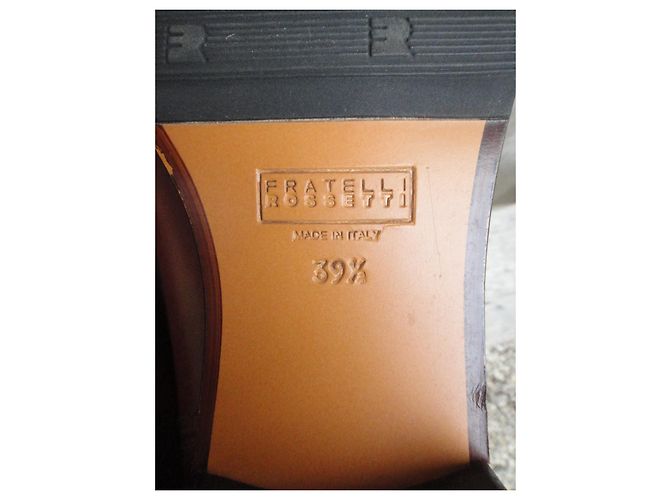 Fratelli Rosseti Fratelli Rossetti P-Stiefel 39,5 neue Bedingung Braun - Ansicht 6