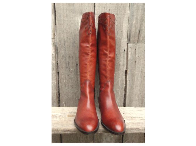 Fratelli Rosseti Fratelli Rossetti P-Stiefel 39,5 neue Bedingung Braun - Ansicht 7