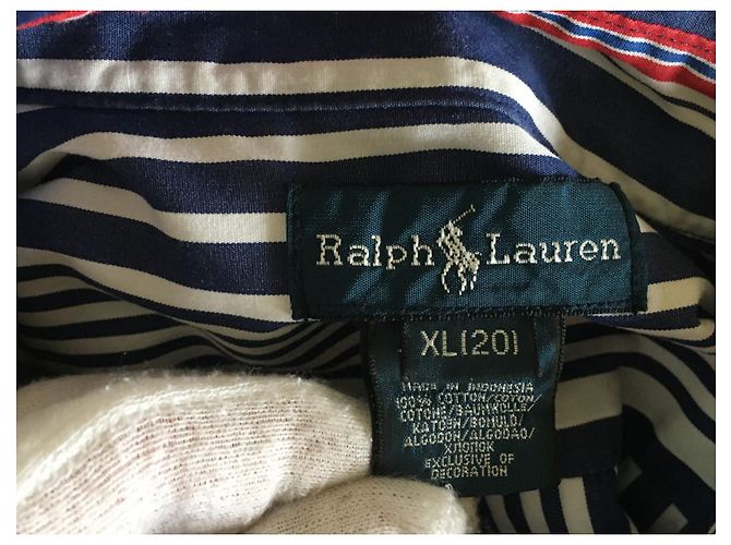 Ralph Lauren Camicia Ralphn Lauren a maniche lunghe taglia: ' x l - vista 8