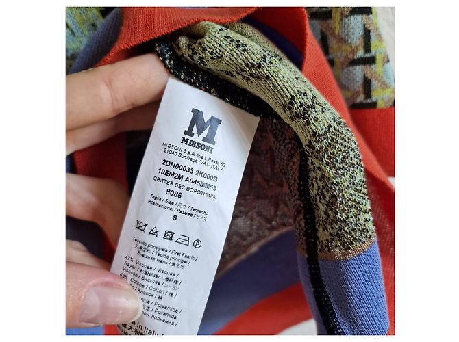 Missoni Pull manches courtes - vue 4