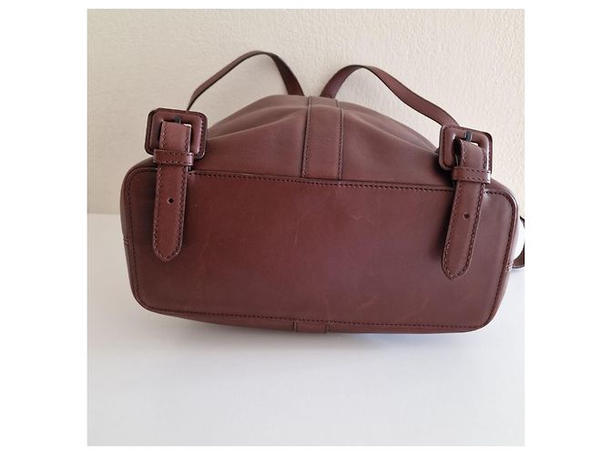 Chanel Backpack Light Brown Ostrich Leather - view 2