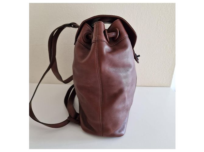 Chanel Backpack Light Brown Ostrich Leather - view 3