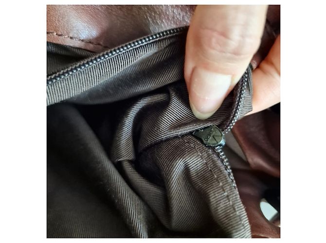 Chanel Backpack Light Brown Ostrich Leather - view 4