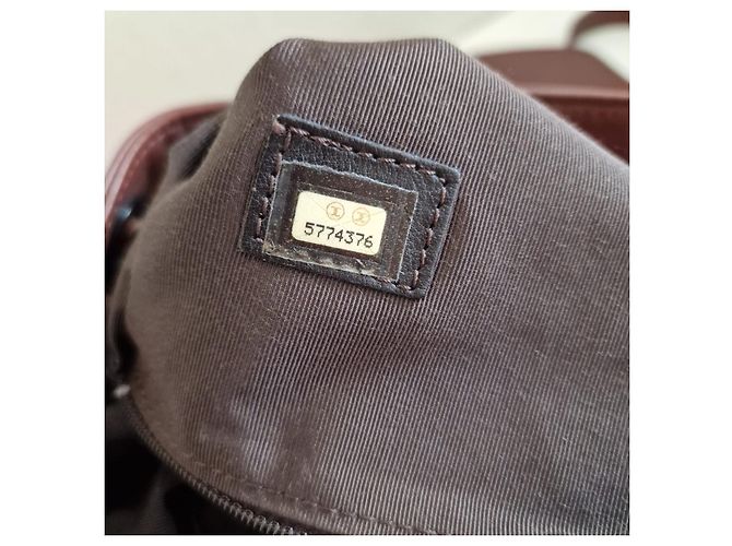 Chanel Backpack Light Brown Ostrich Leather - view 9