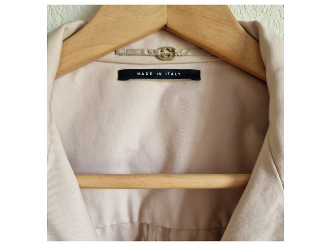 Chaqueta Gucci de algodón beige - vista 4