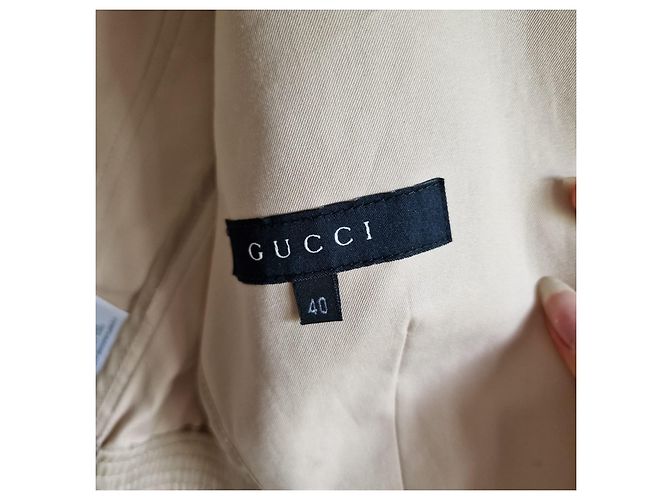 Chaqueta Gucci de algodón beige - vista 5