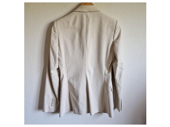 Veste Dolce & Gabbana en coton beige - vue 2