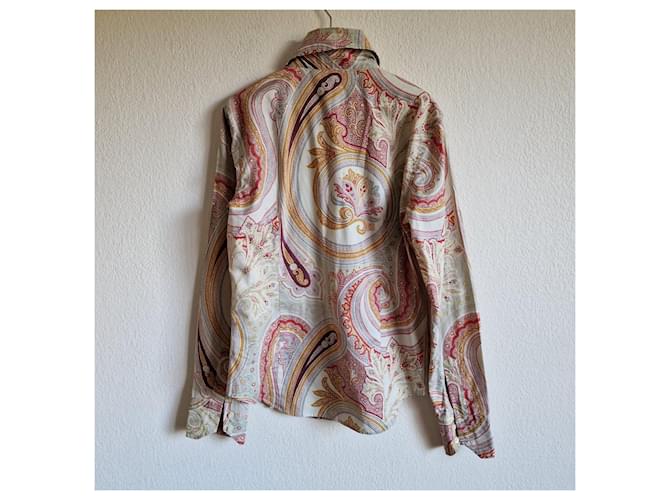 Blusa Etro de algodón beige - vista 2