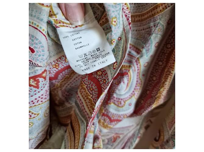 Blusa Etro de algodón beige - vista 4