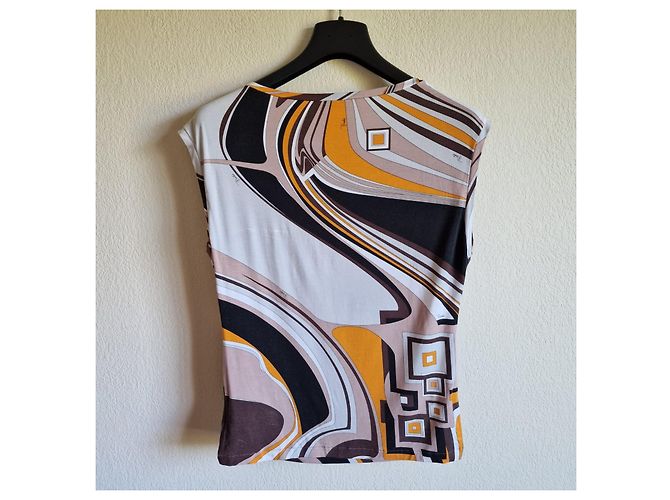 Top Emilio Pucci de viscosa - vista 2