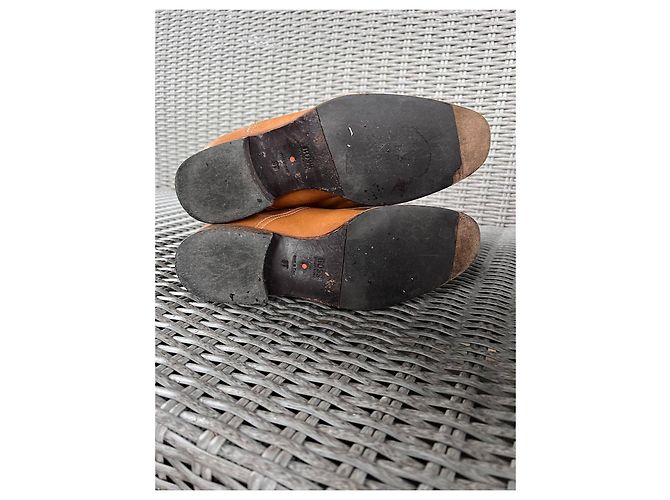Botas Hugo Boss de cuero marrón talla 37 Castaño - vista 7